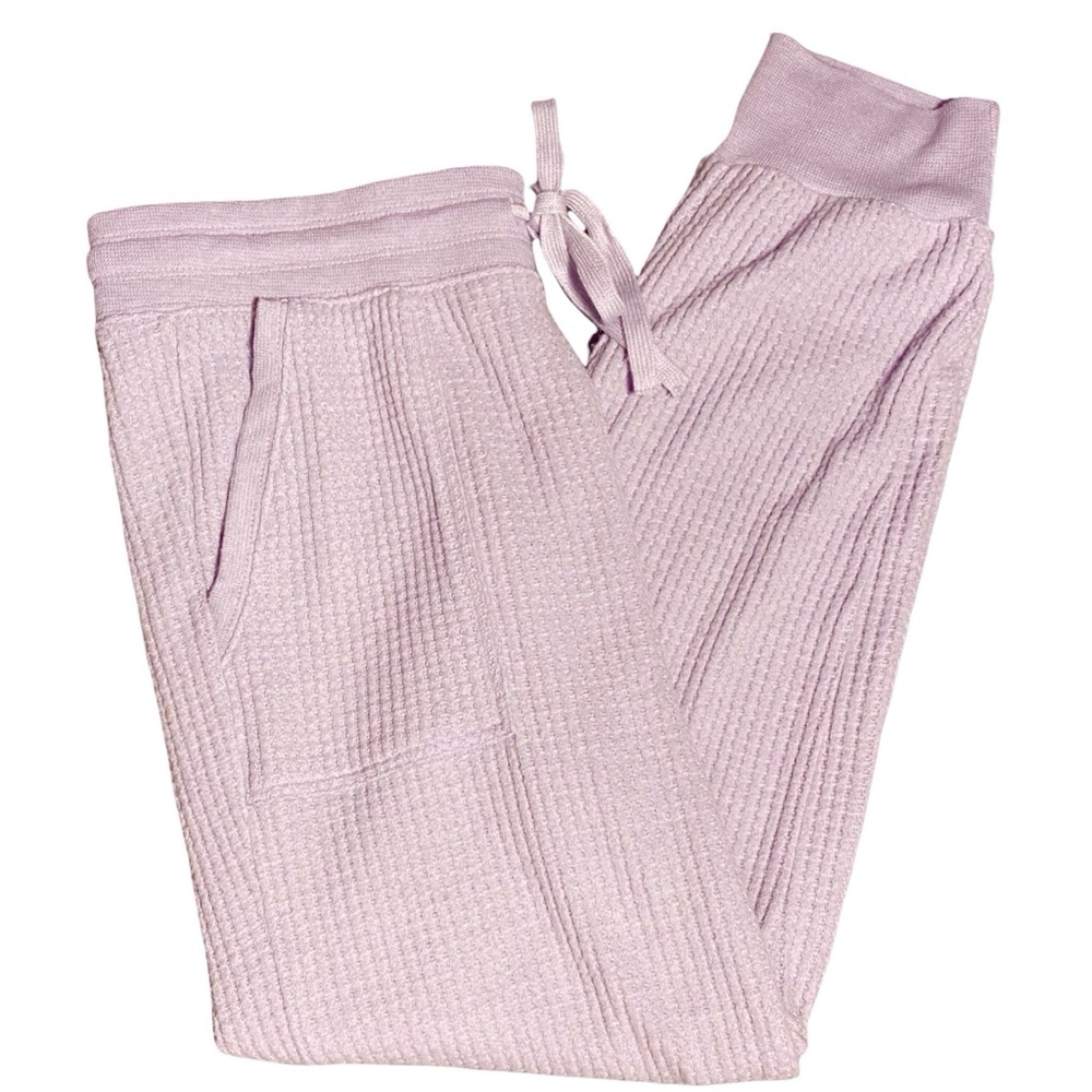 Splendid Super Soft Cozy Waffle Knit Joggers Lounge Pants NWT - SIZE SMALL